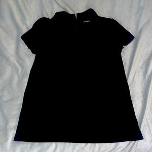 J. McLaughlin Cap Sleeve Mock Neck Top